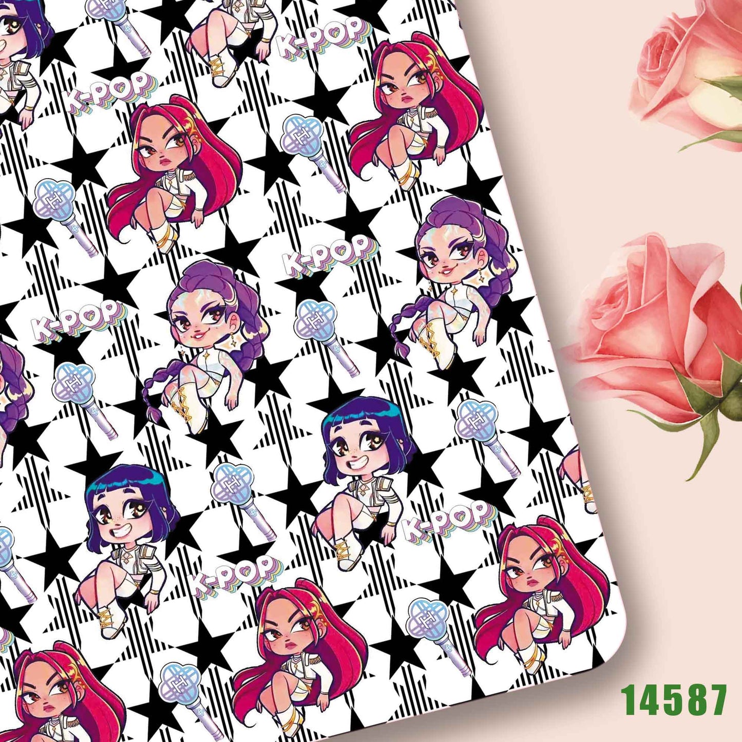 printed fabric 140x50cm