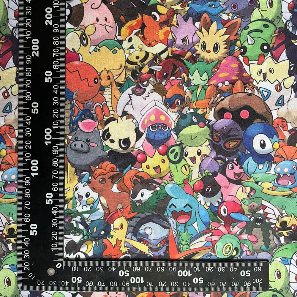 printed fabric 140x50cm