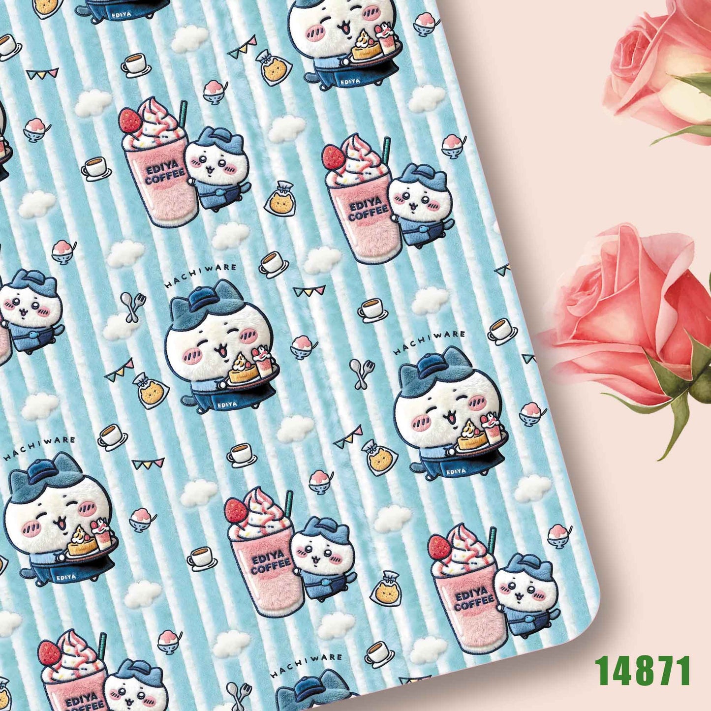 printed fabric 140x50cm14829