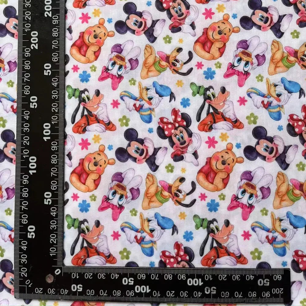 printed fabric 140x50cm