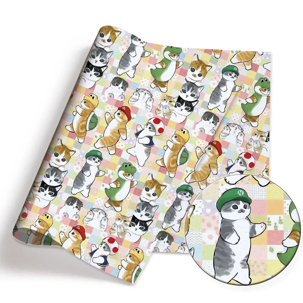 printed fabric 140x50cm