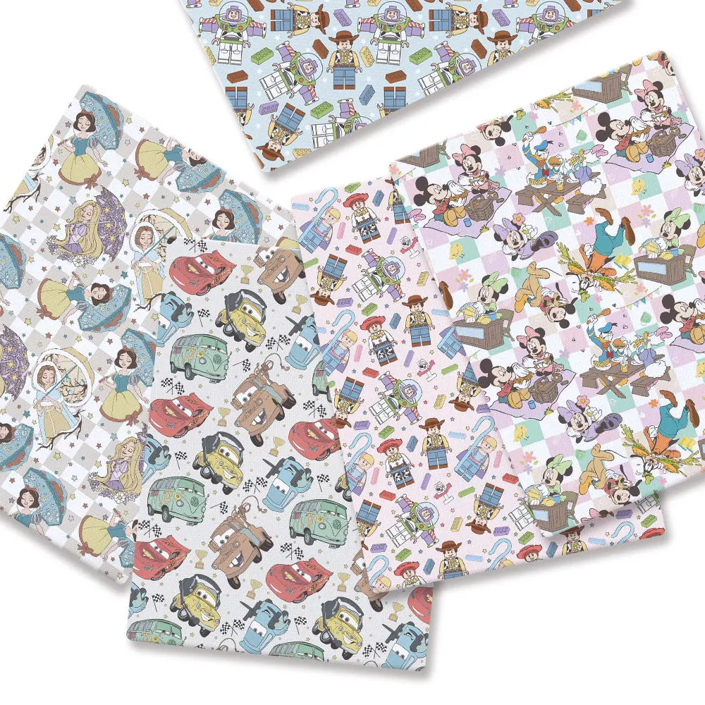 printed fabric 140x50cm