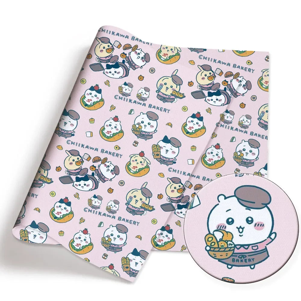 printed fabric 140x50cm