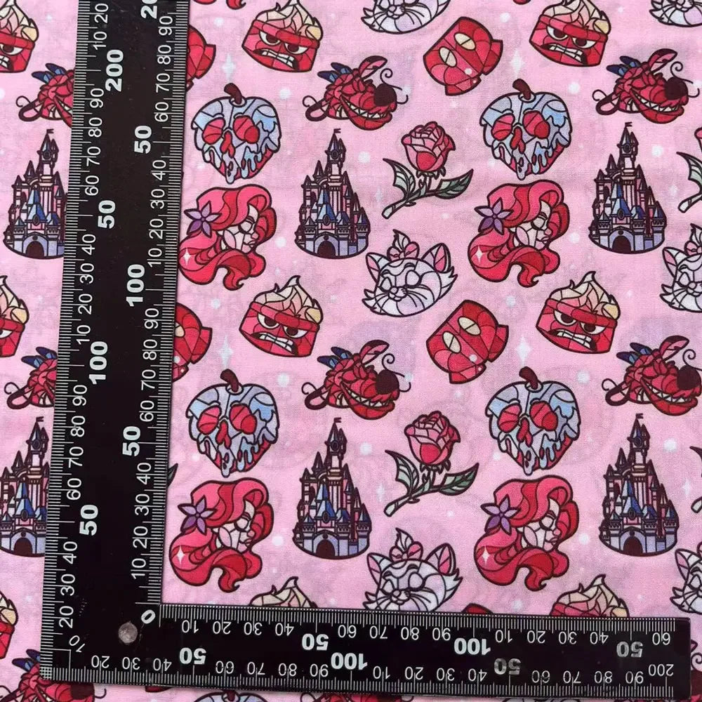 printed fabric 140x50cm