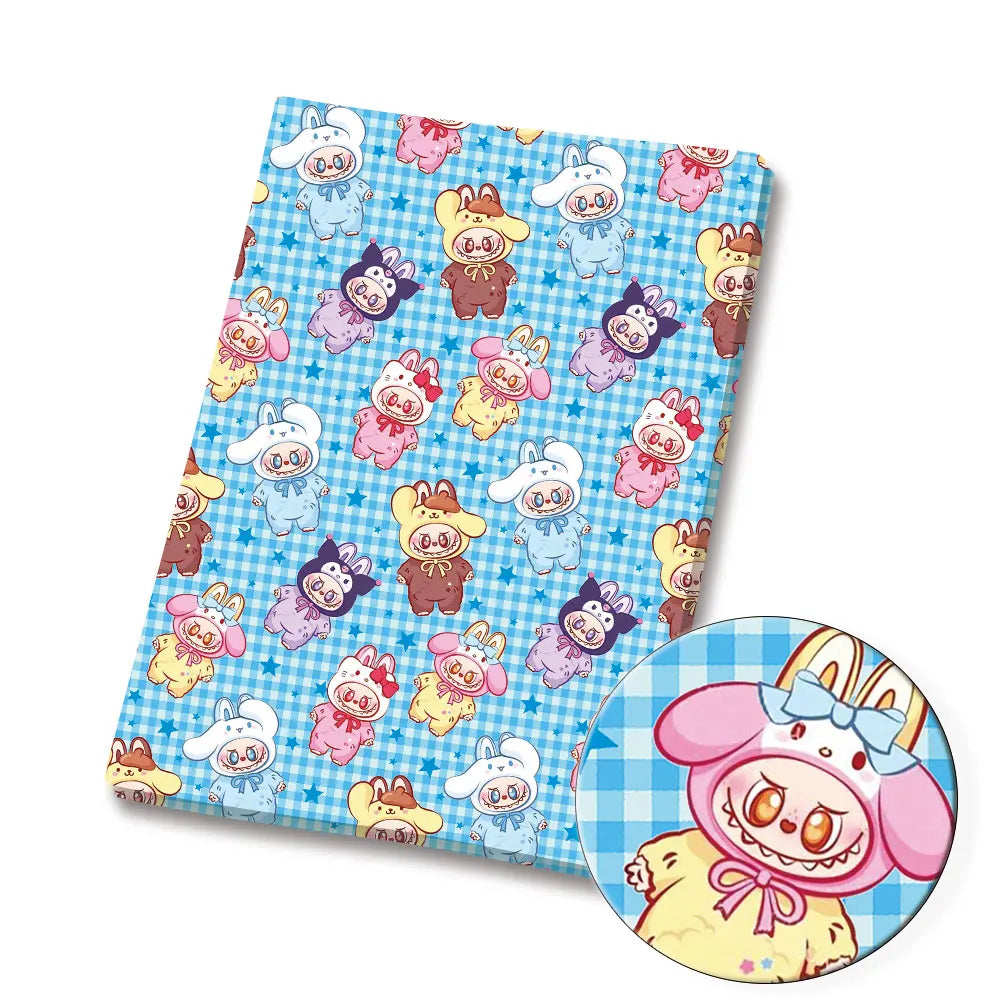 printed fabric 140x50cm