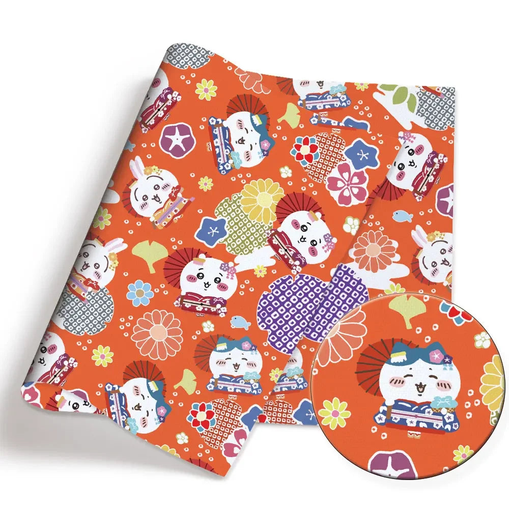 printed fabric 140x50cm