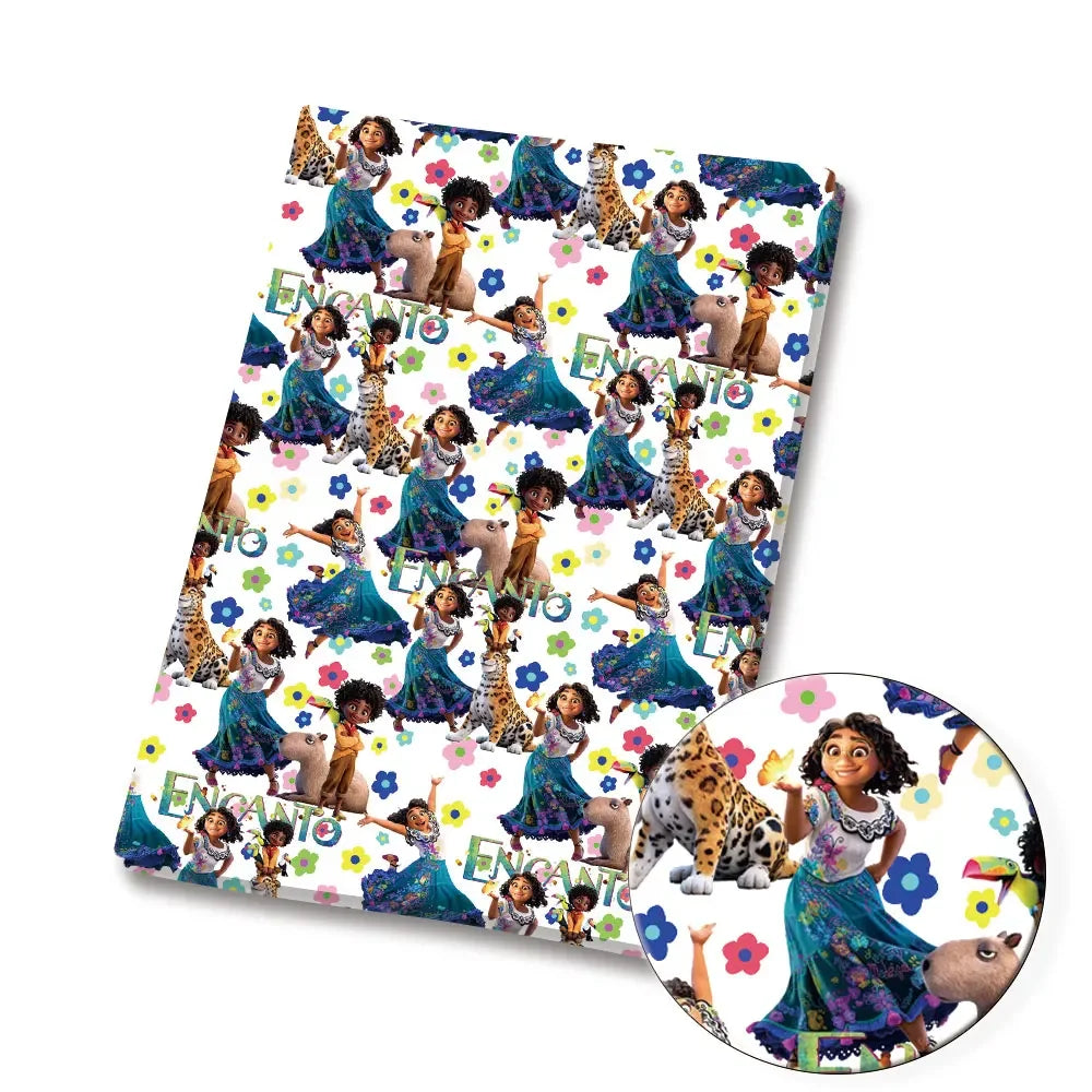printed fabric 140x50CM