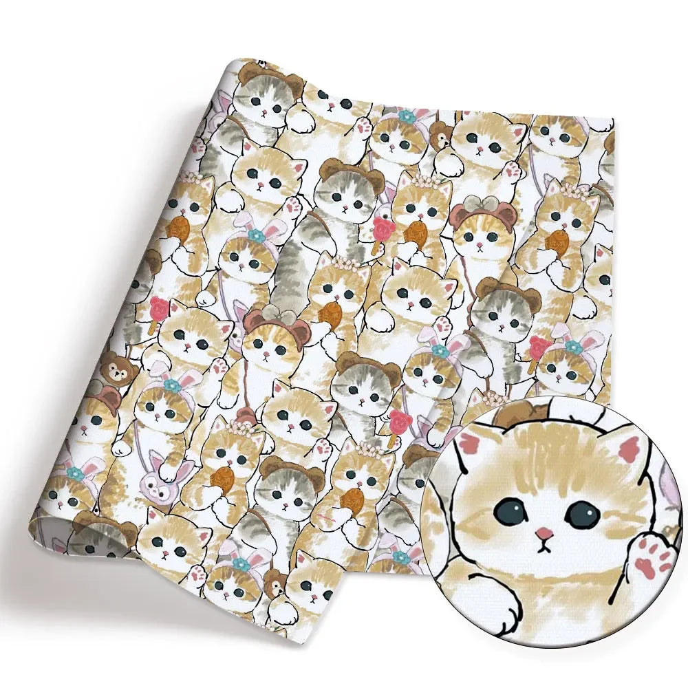 printed fabric 140x50cm