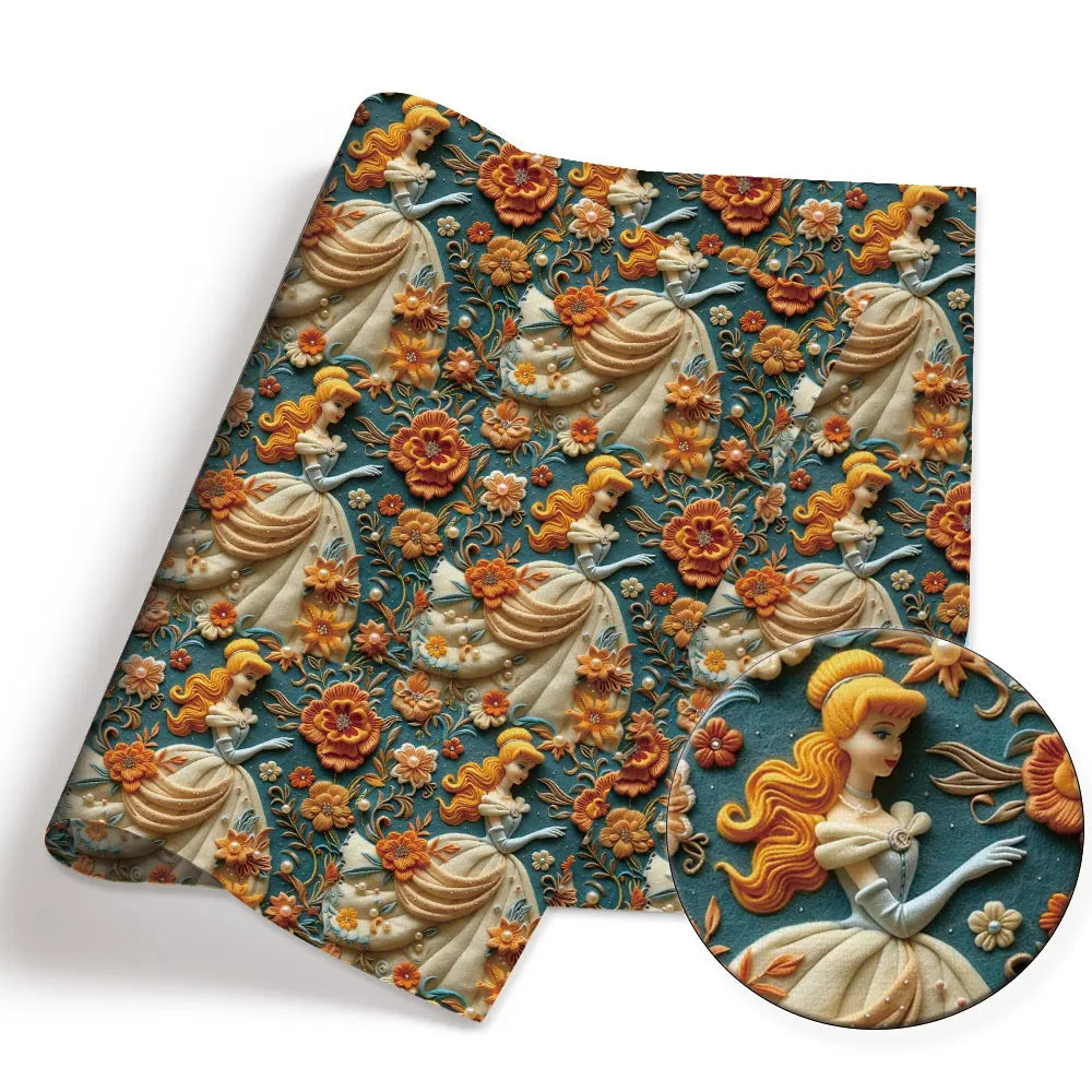 printed fabric 140x50cm