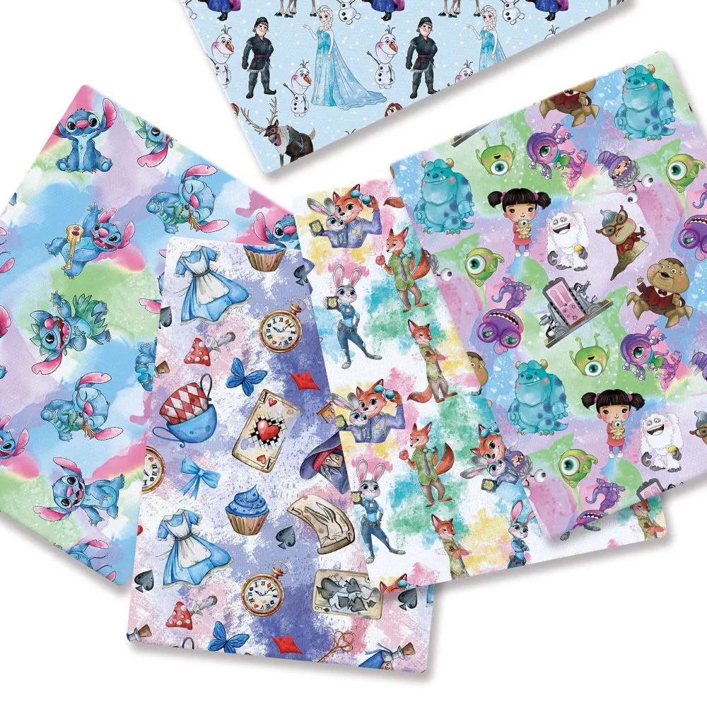printed fabric 140x50cm