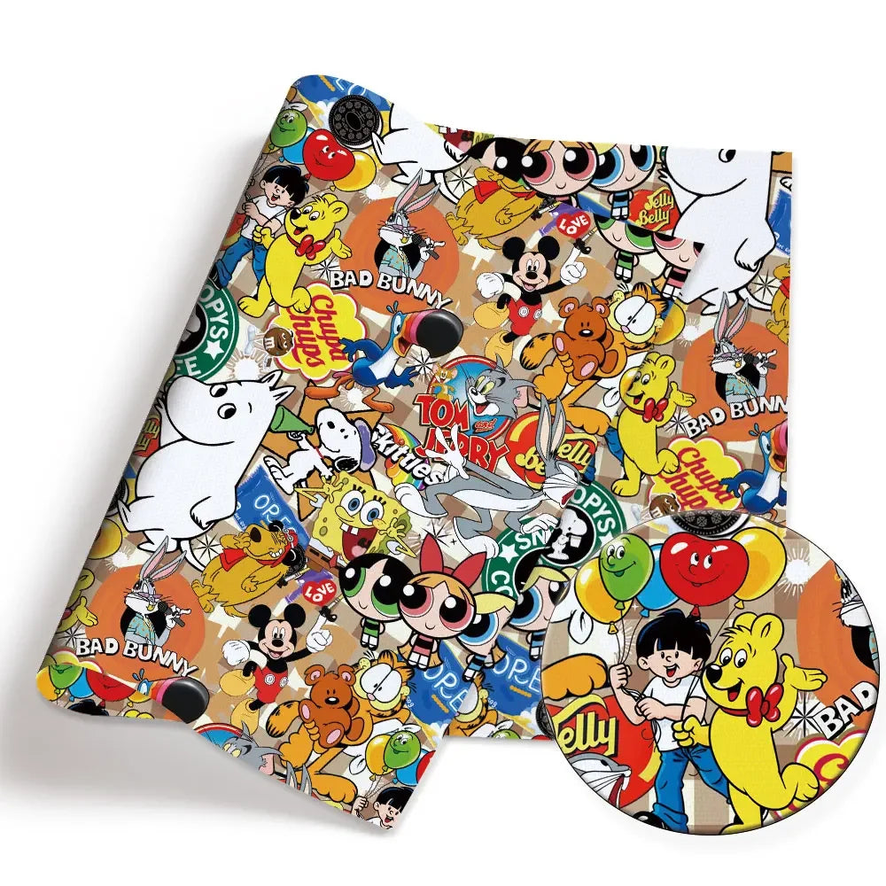 printed fabric 140x50cm