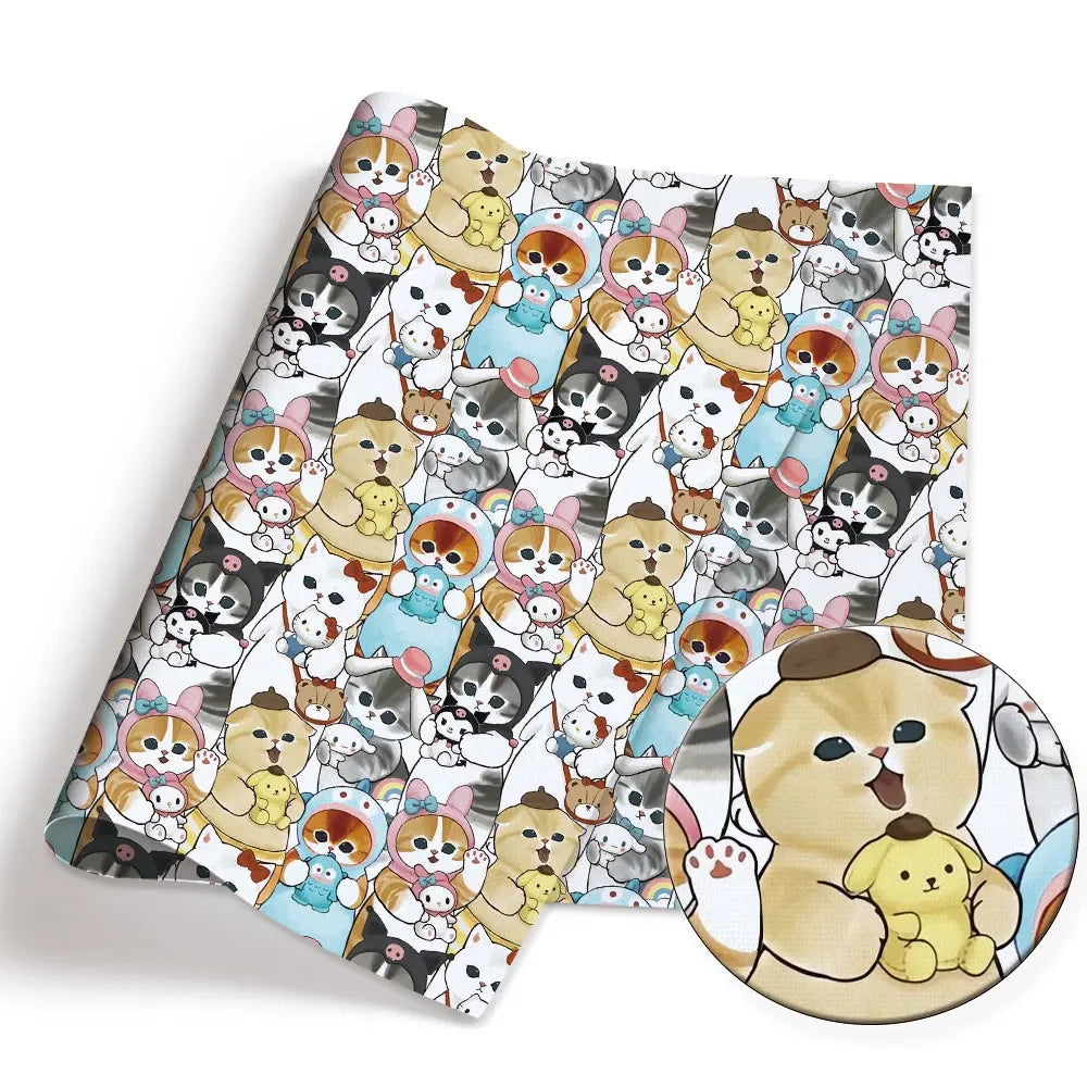 printed fabric 140x50cm