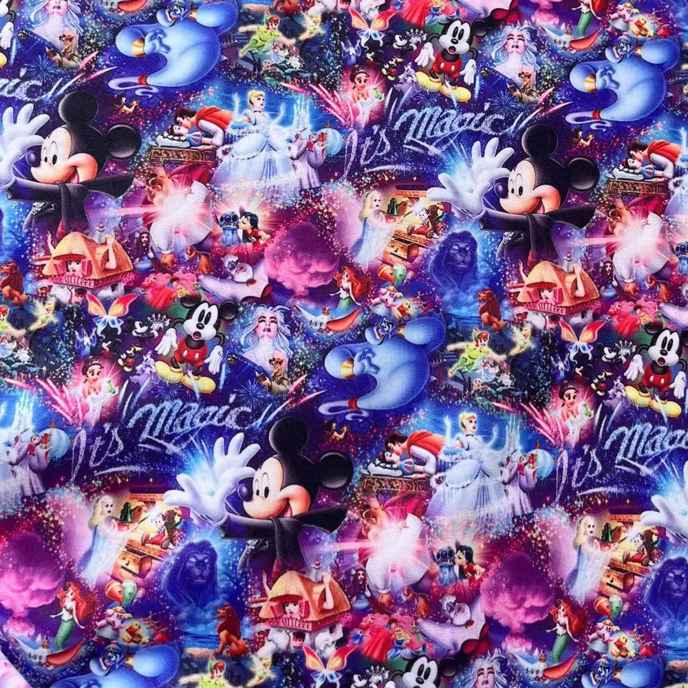 printed fabric 140x50CM