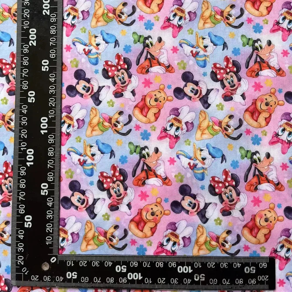 printed fabric 140x50cm