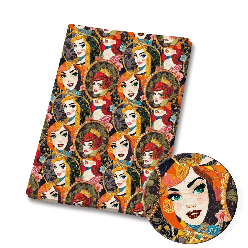 printed fabric 140x50cm