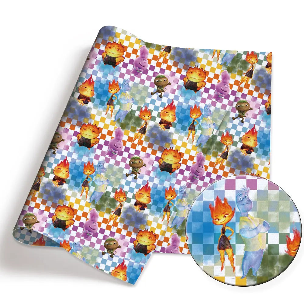 printed fabric 140x50cm
