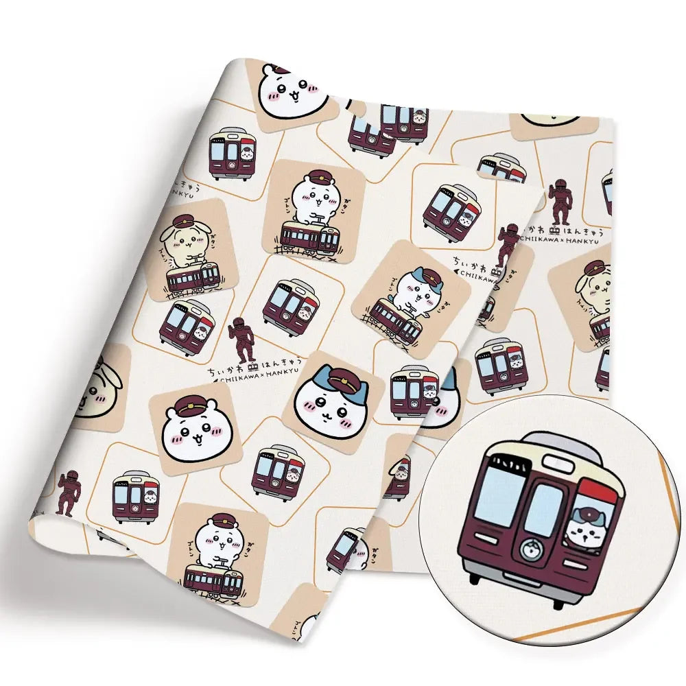 printed fabric 140x50cm