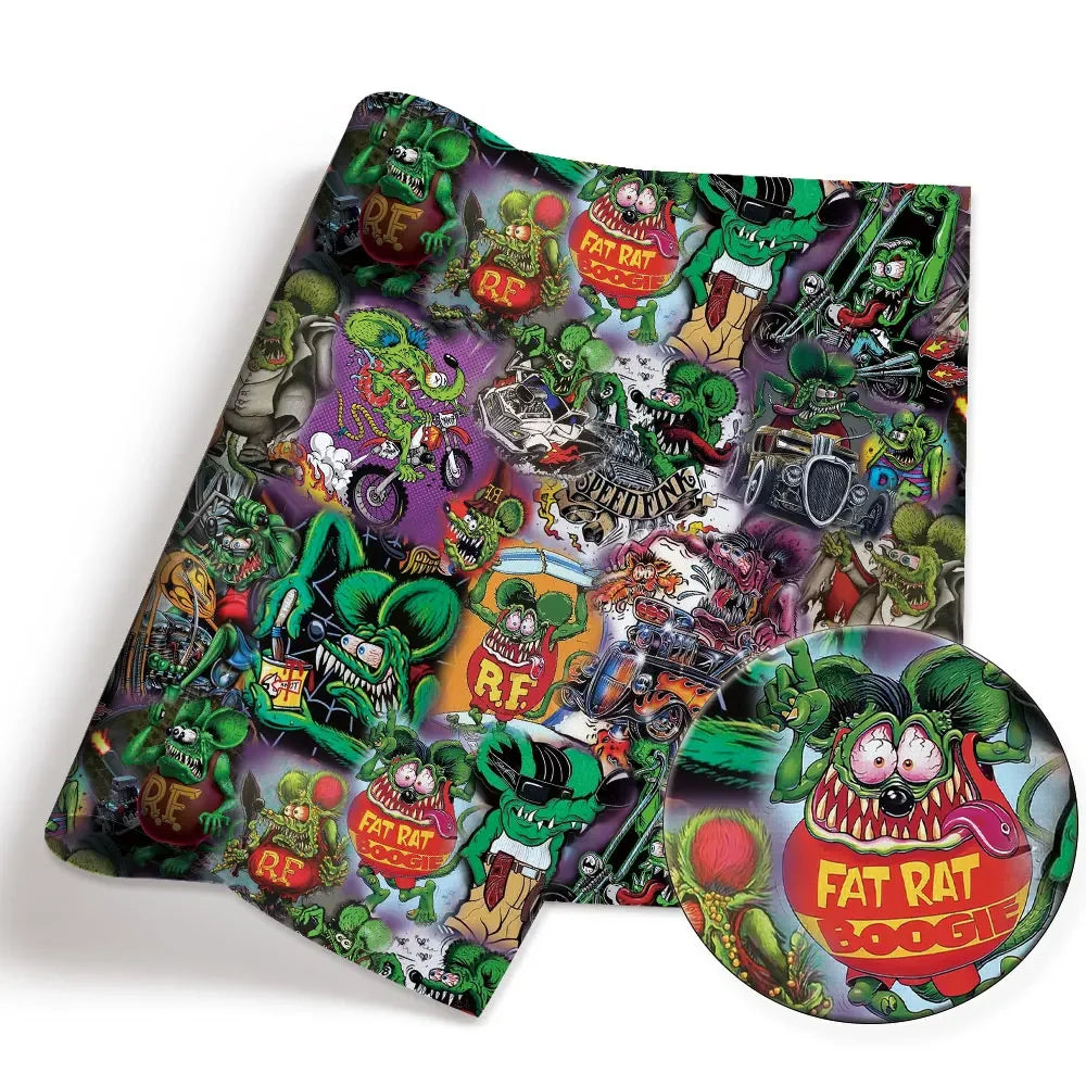 printed fabric 140x50cm