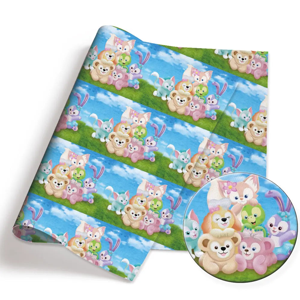 printed fabric 140x50cm