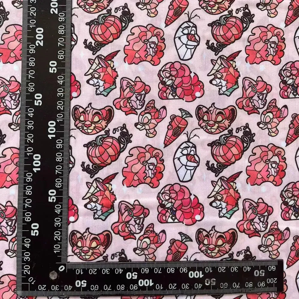 printed fabric 140x50cm