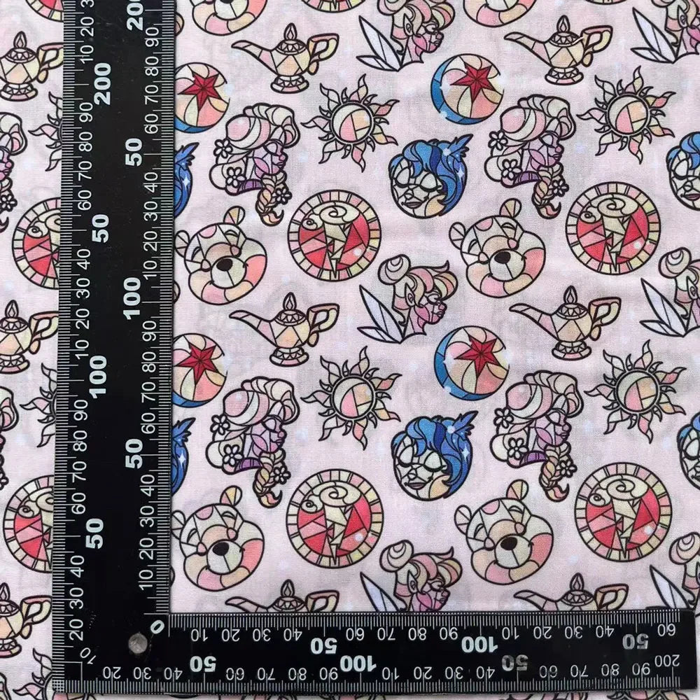printed fabric 140x50cm