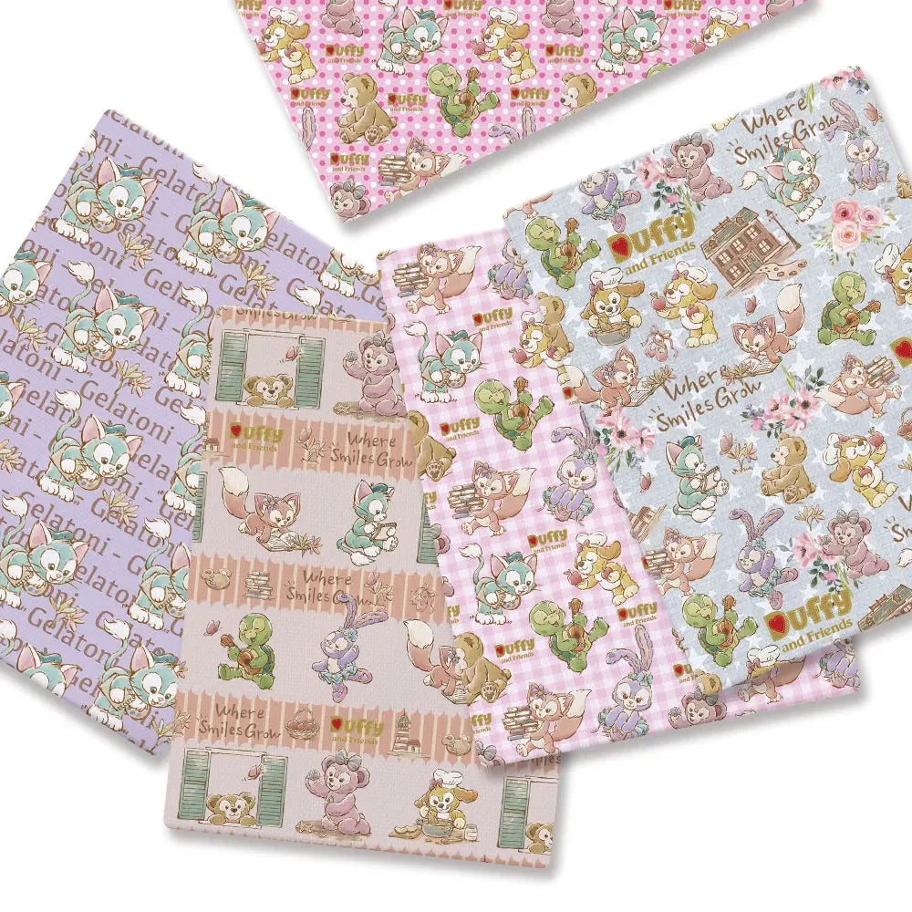 printed fabric 140x50cm