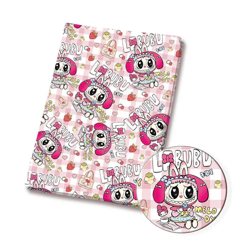 printed fabric 140x50cm