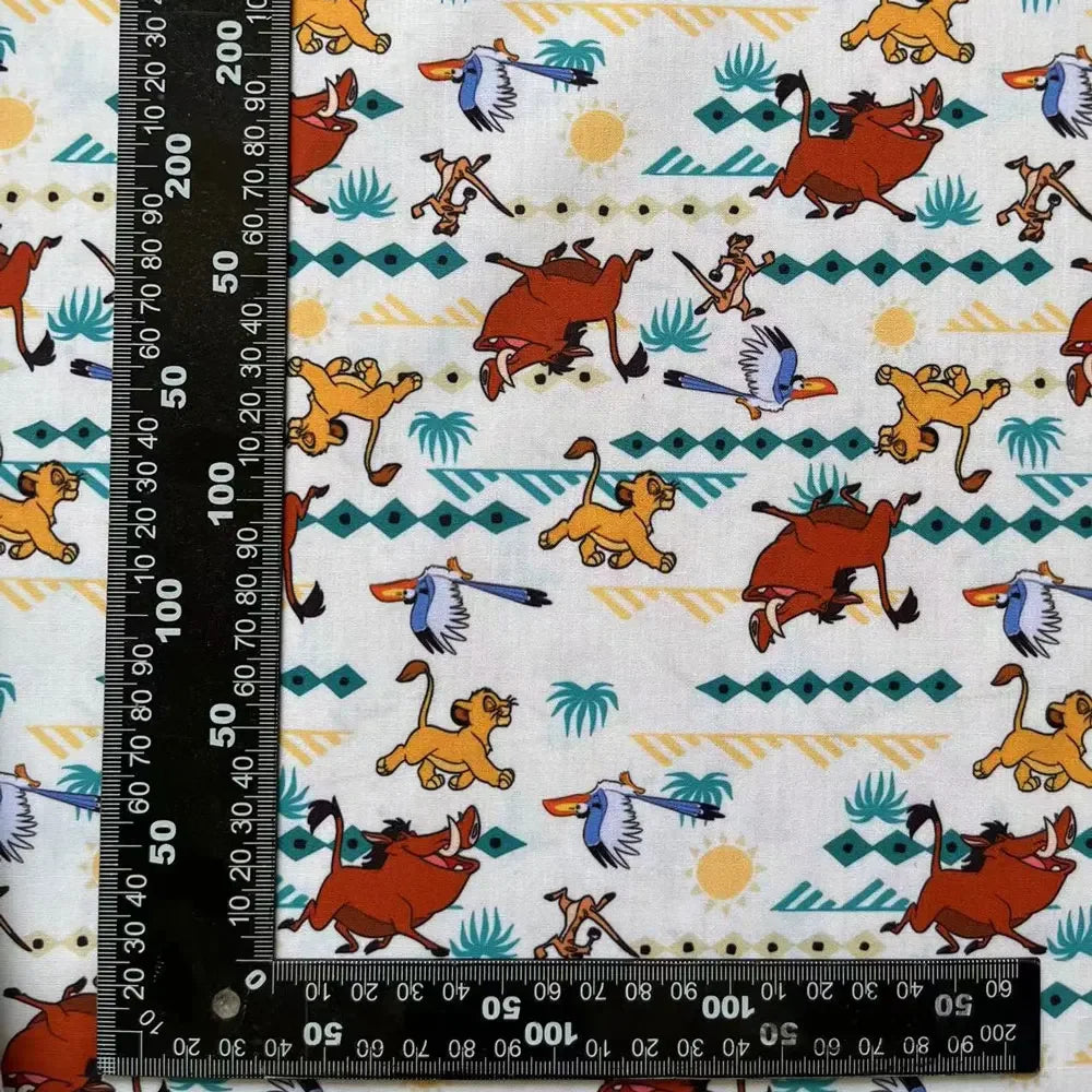 printed fabric 140x50CM