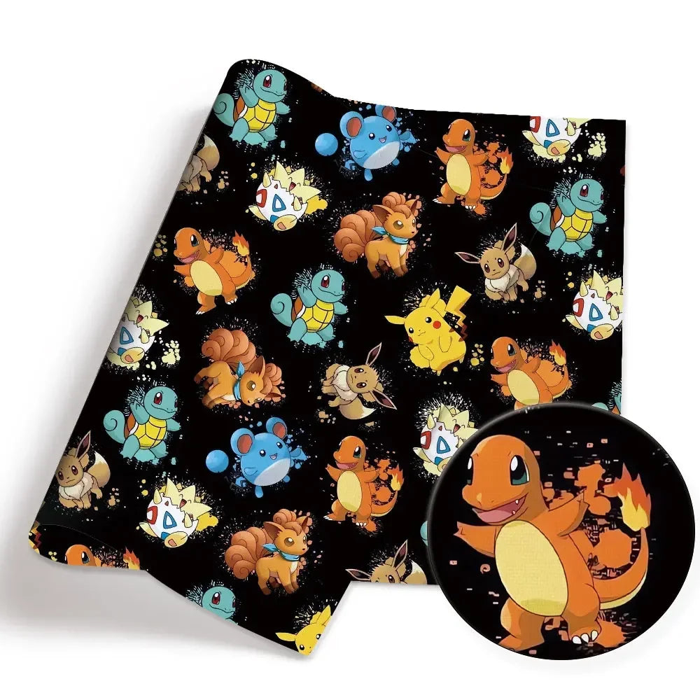 printed fabric 140x50cm