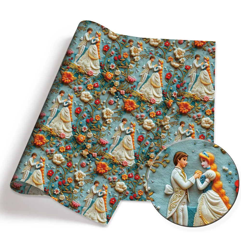 printed fabric 140x50cm