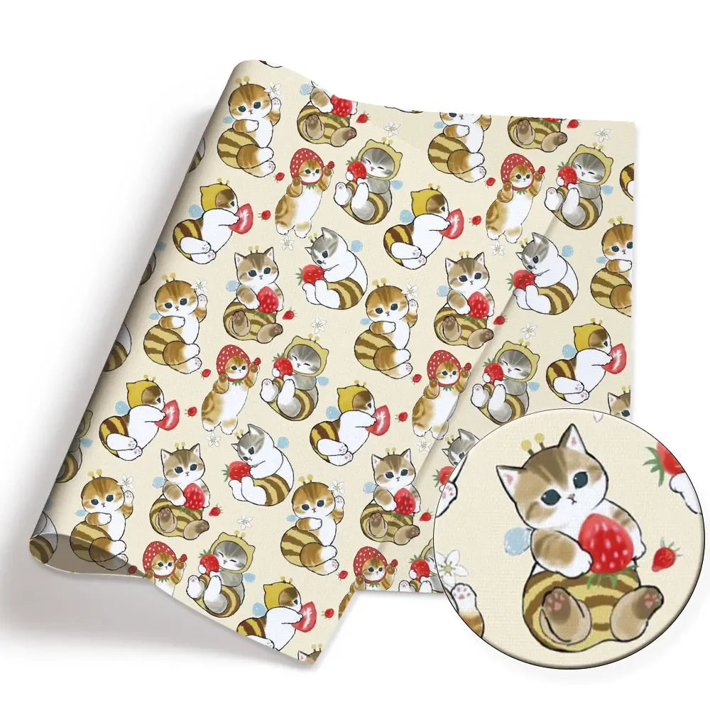 printed fabric 140x50cm