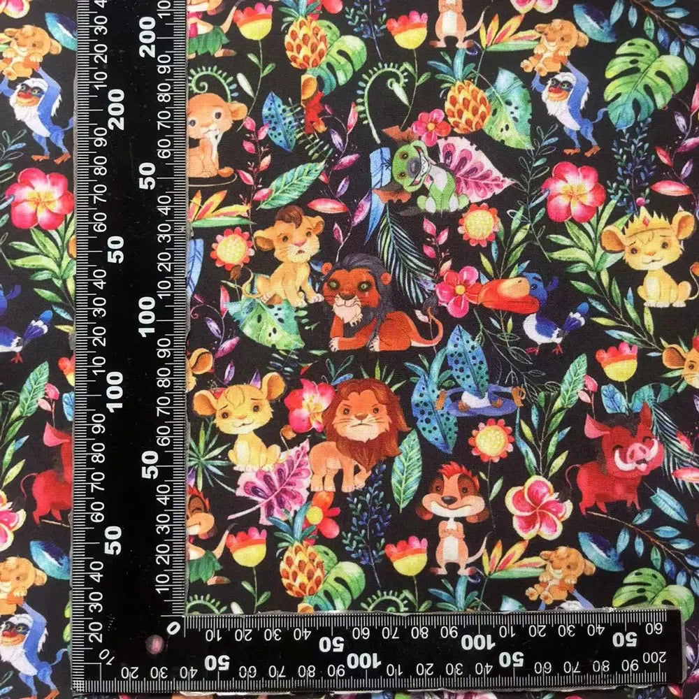 printed fabric 140x50cm