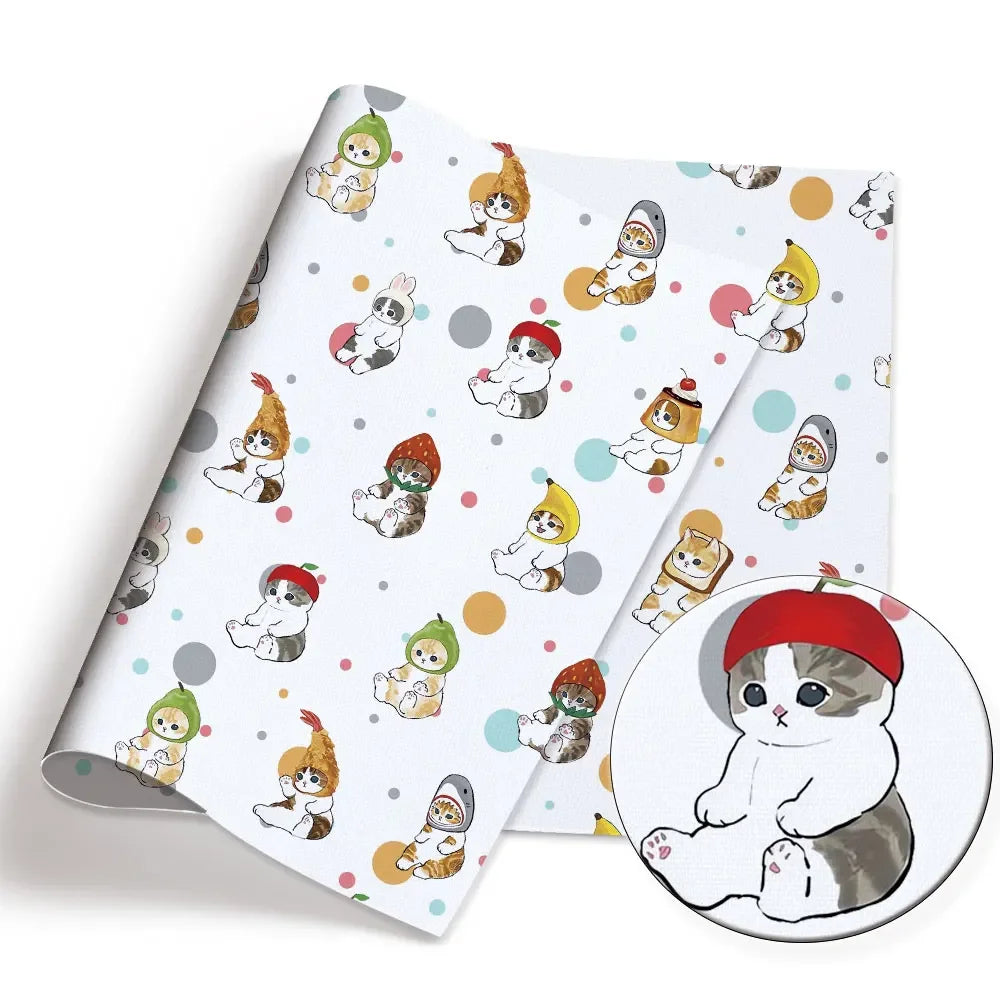 printed fabric 140x50cm