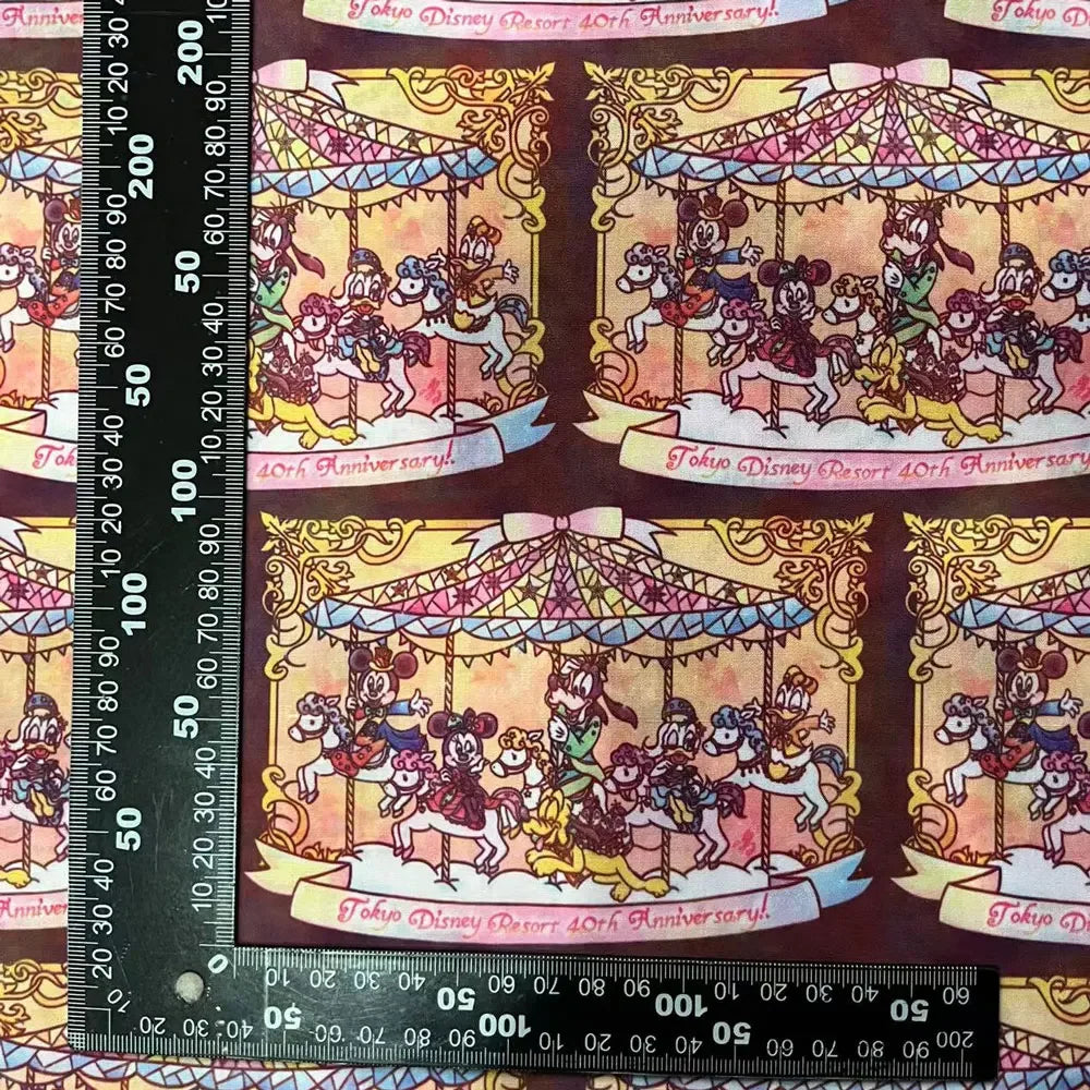 printed fabric 140x50CM