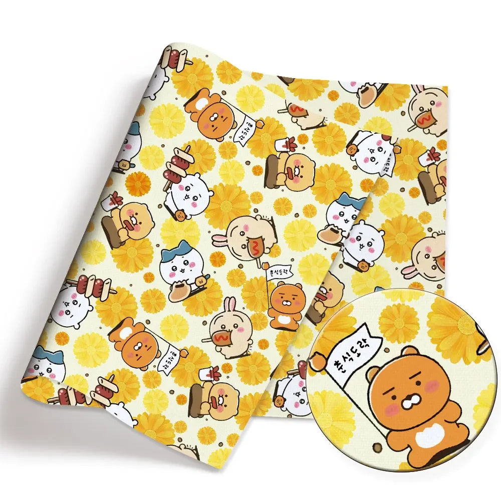 printed fabric 140x50cm