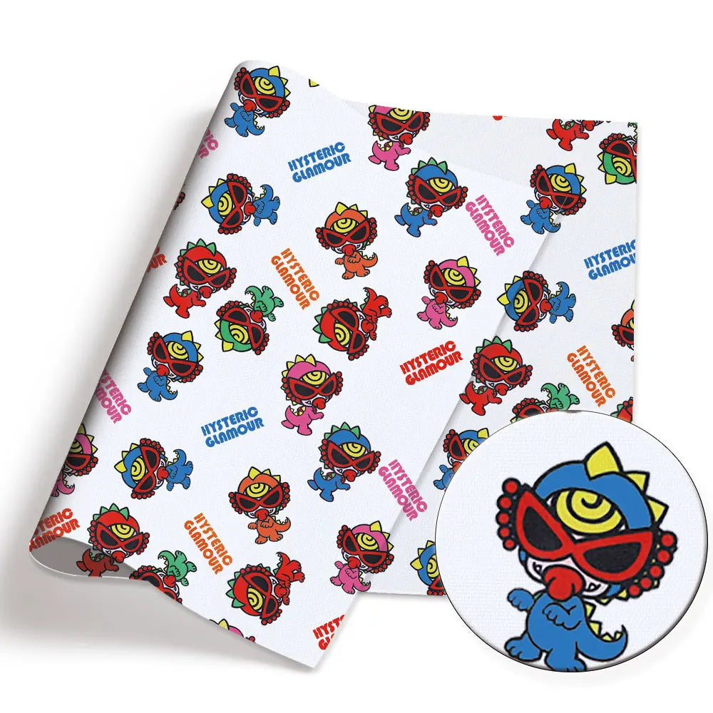 printed fabric 140x50cm