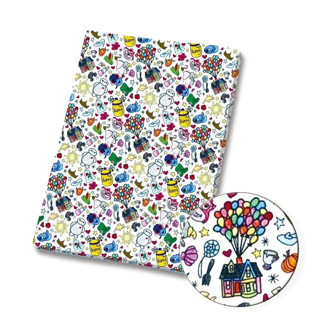 printed fabric 140x50CM