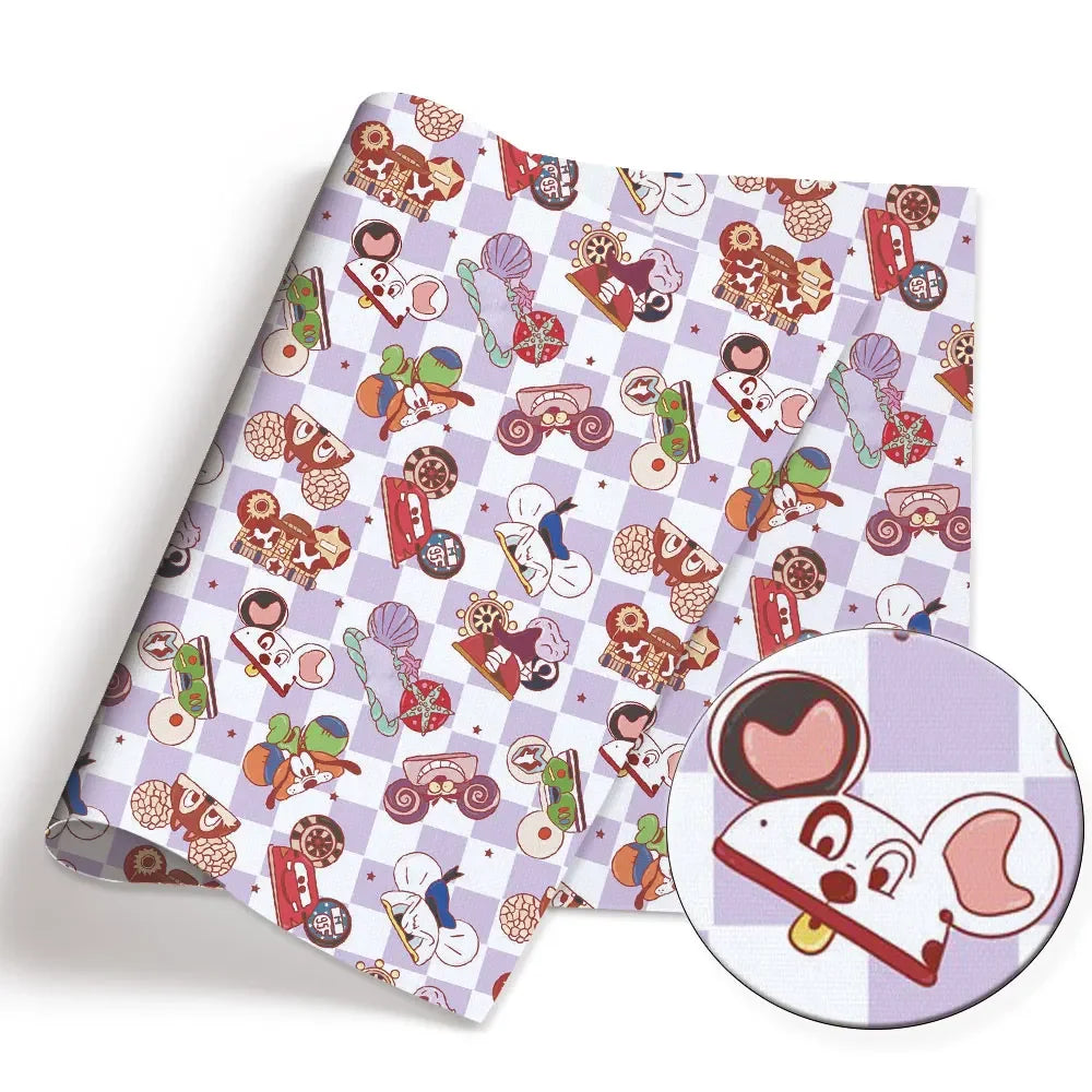 printed fabric 140x50cm