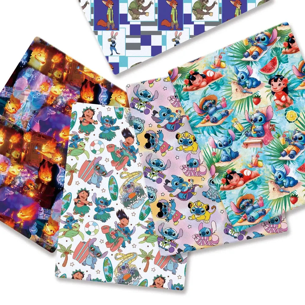 printed fabric 140x50cm