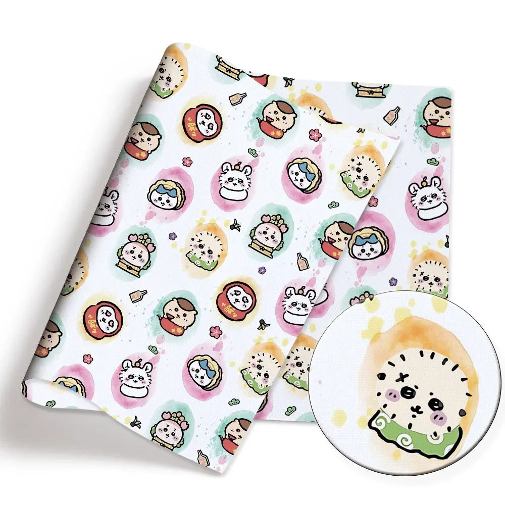 printed fabric 140x50cm