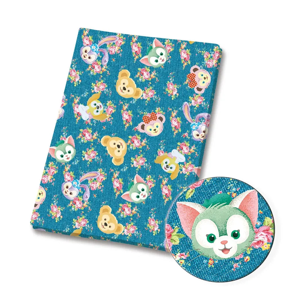 printed fabric 140x50cm