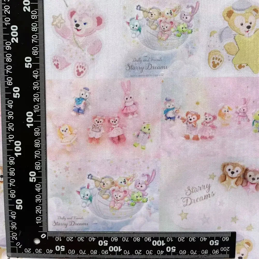 printed fabric 140x50cm