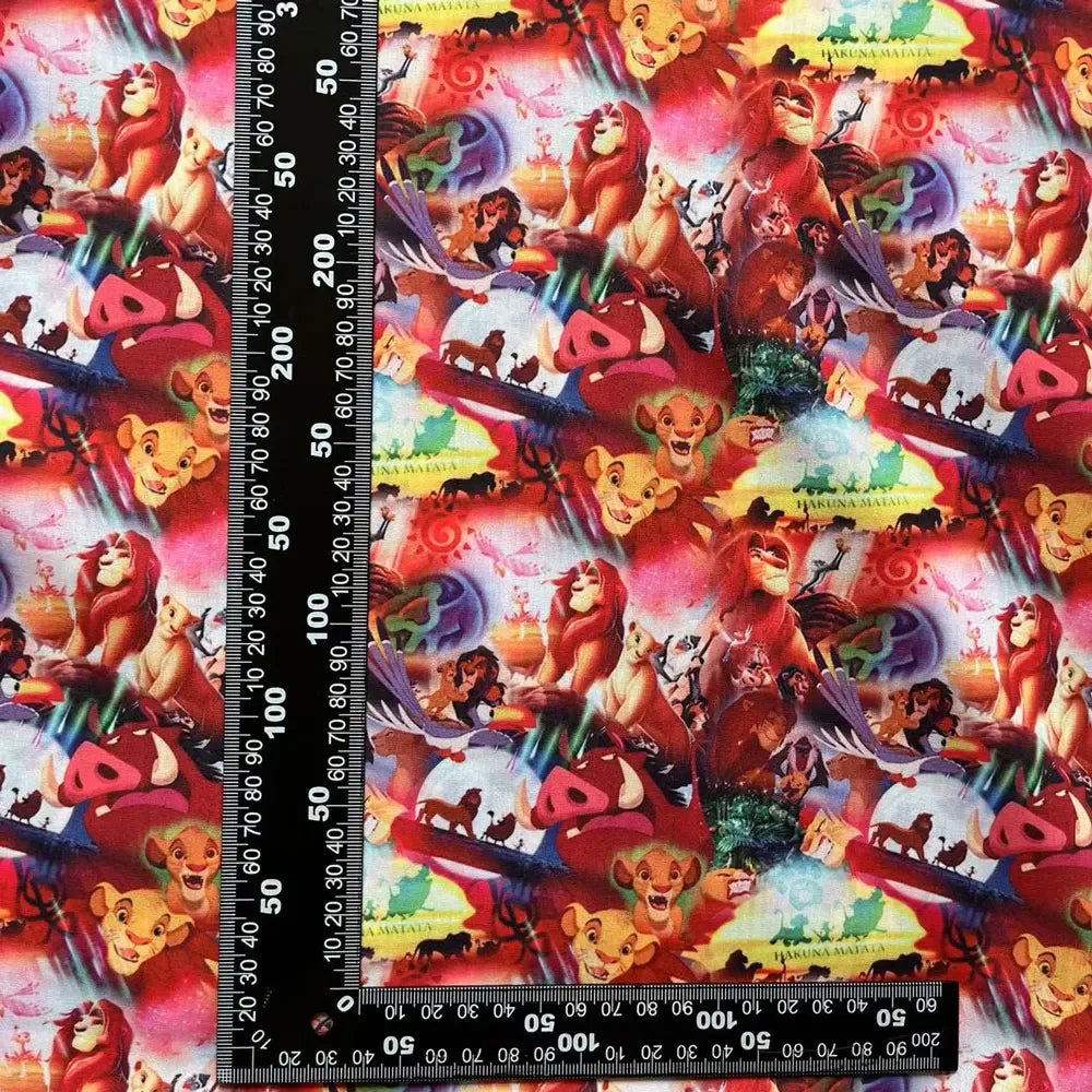 printed fabric 140x50CM
