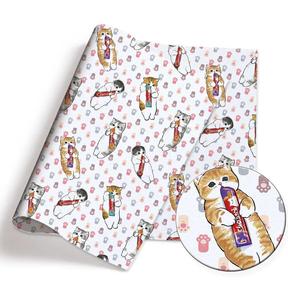 printed fabric 140x50cm