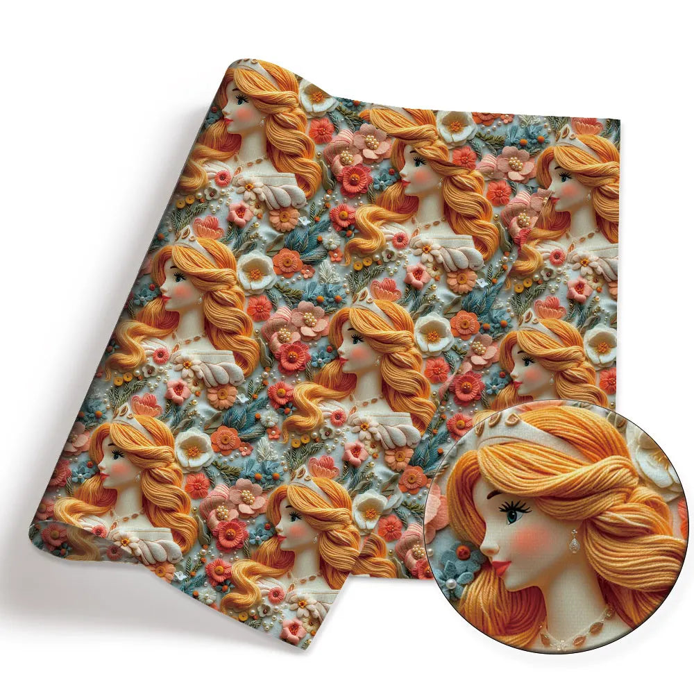printed fabric 140x50cm