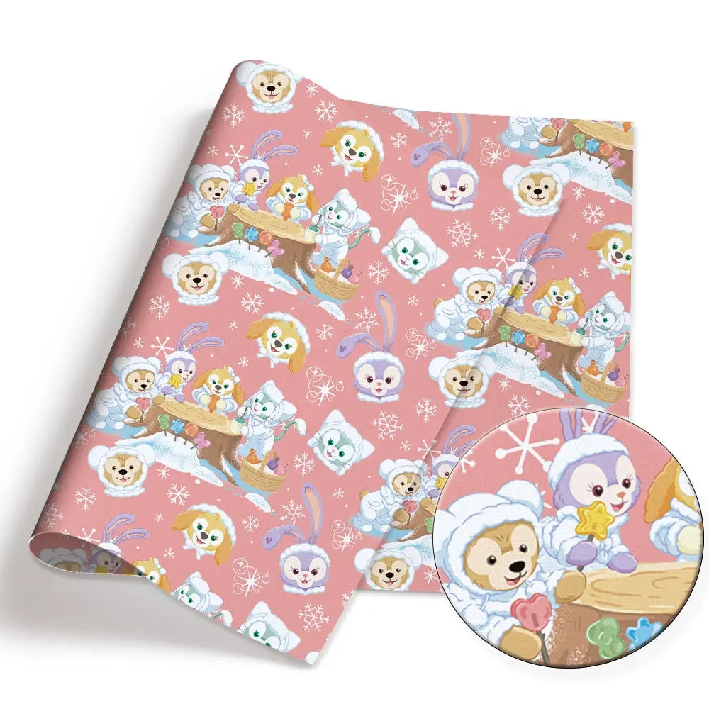 printed fabric 140x50cm