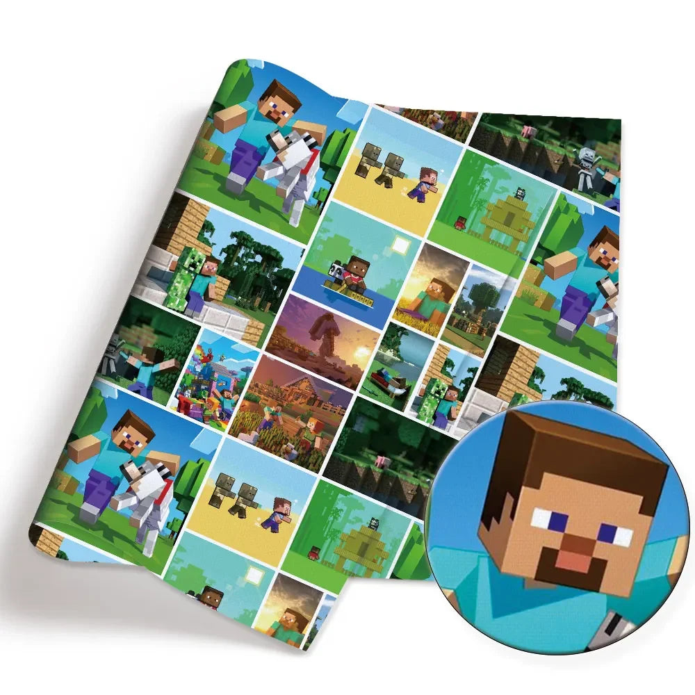 printed fabric 140x50cm