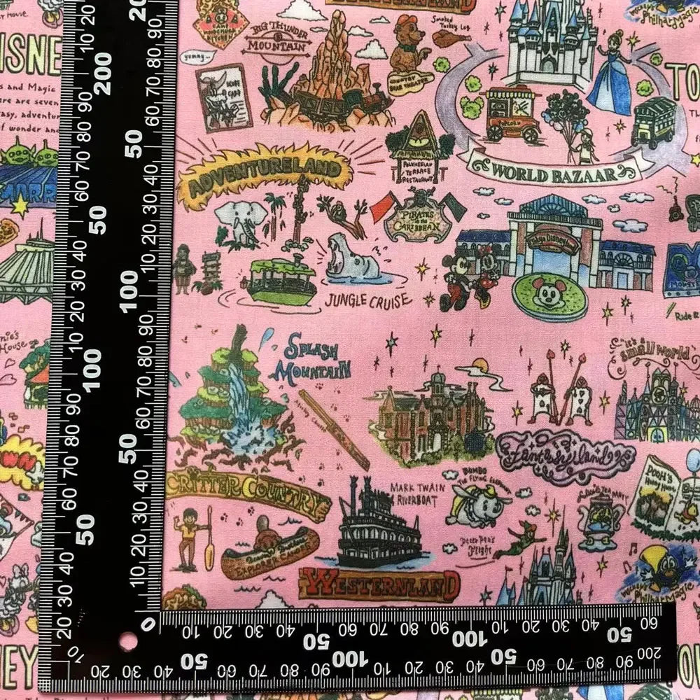 printed fabric 140x50CM
