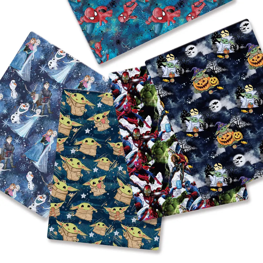 printed fabric 140x50cm