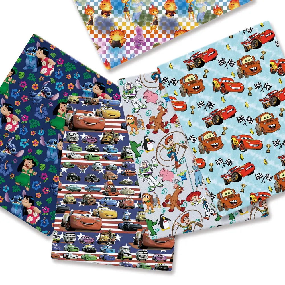 printed fabric 140x50cm